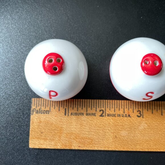 Bobber Salt & Pepper Shakers NEVER USED - Picture 2 of 7